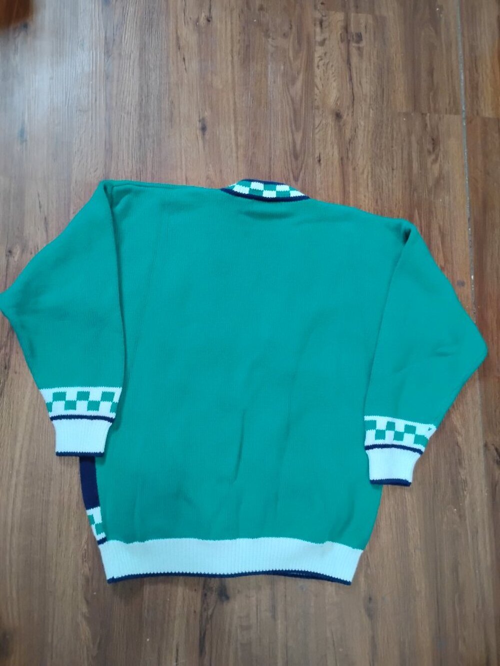 Vintage HKA Golf Cardigan Sweater - Picture 6 of 6